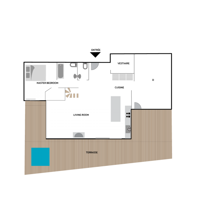 CHALET CRISTAL GROUND FLOOR