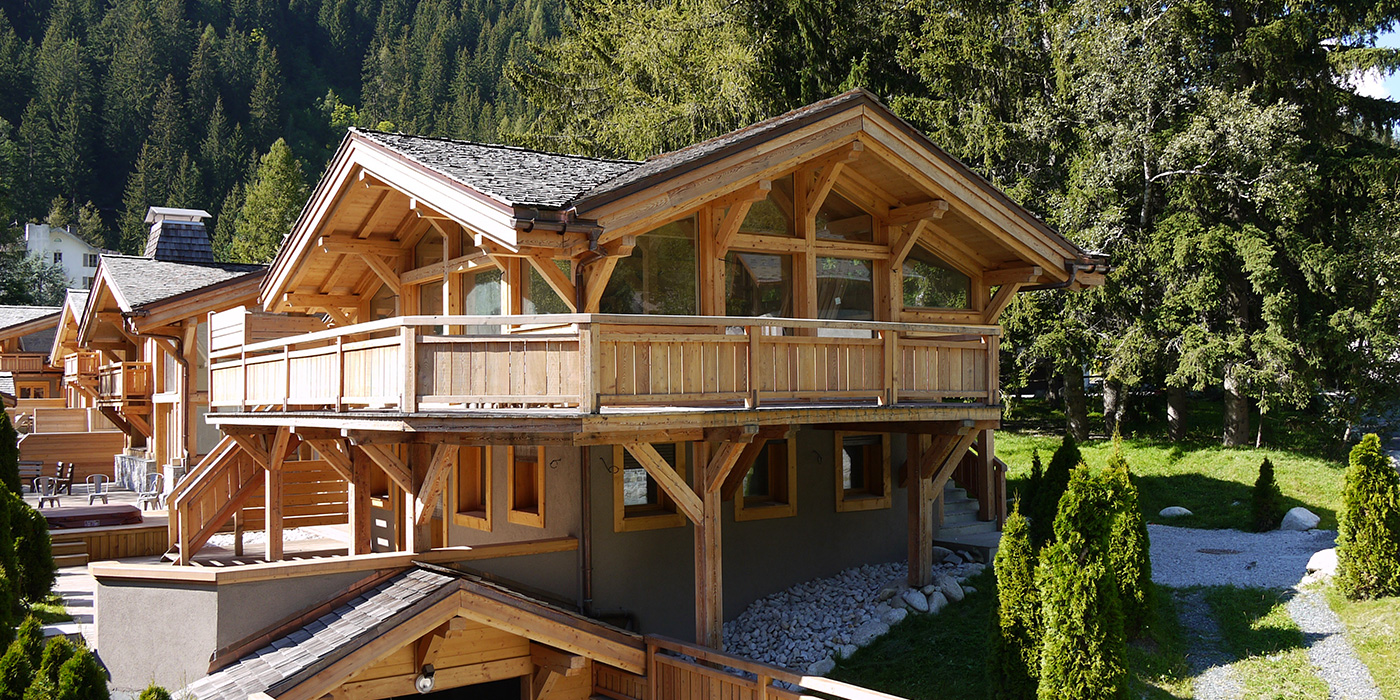 Location Chalets Chamonix - Chalet Granit Les Rives d'Argentière